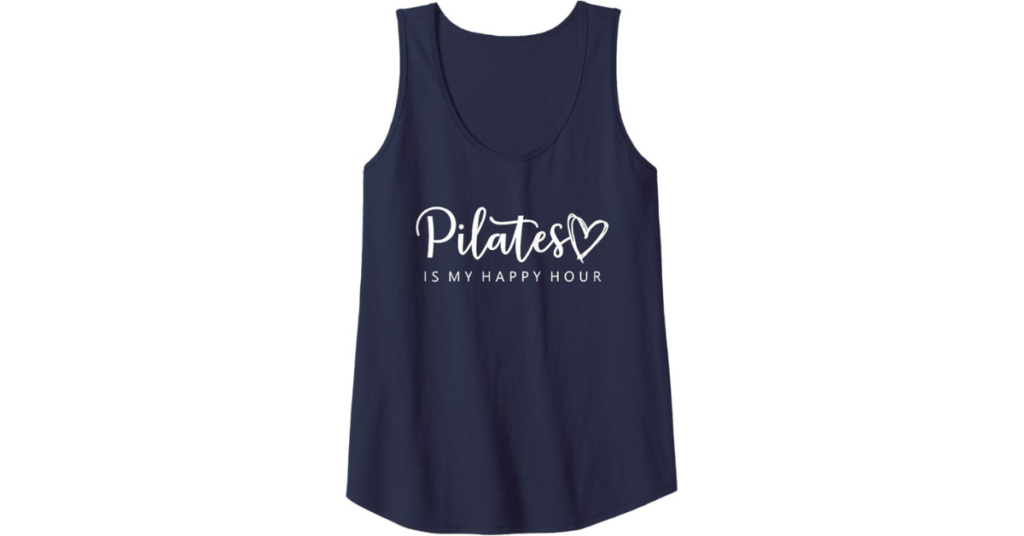 Fun pilates tank top